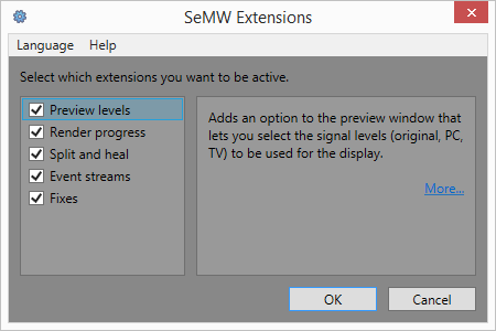 SeMW Extensions